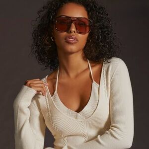 Favorite Daughter lake Me
Somewhere Sweater women’s ivory size XL NWOT